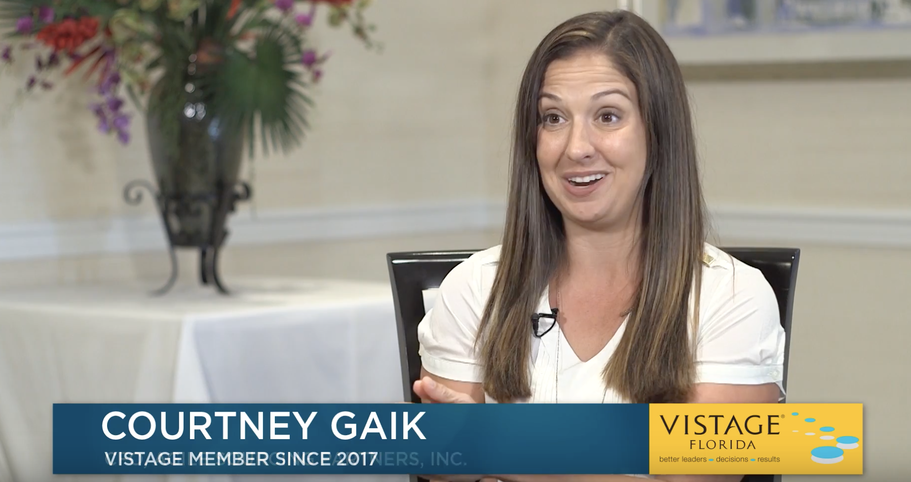 Courtney Gaik: Vistage Is A Powerful Addition To Your Professional Career